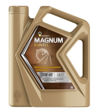 РОСНЕФТЬ Magnum Runtec 10w40 5л (синт)