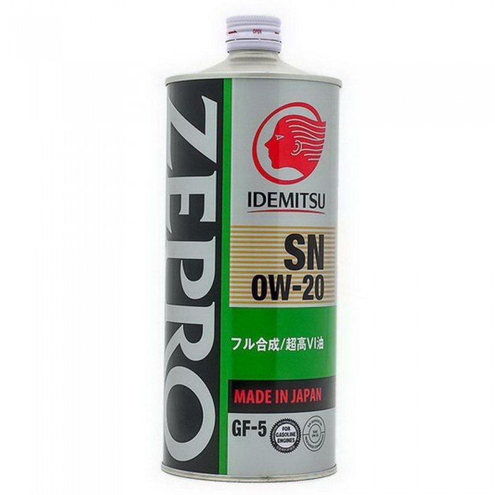 IDEMITSU 0W20 ZEPRO ECO MEDALIST SN (синт) 1л  (3583-001) 4253-001