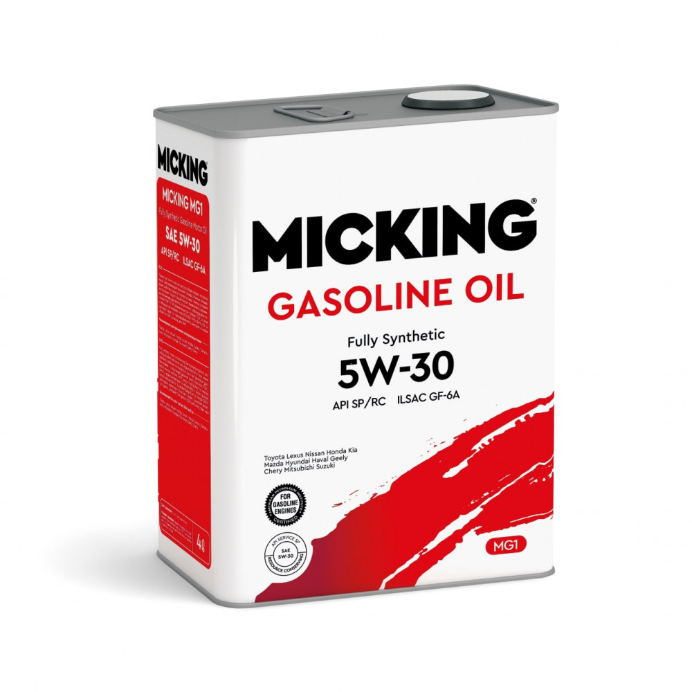 Micking Gasoline Oil MG1 5W30 API SP/RC 4л