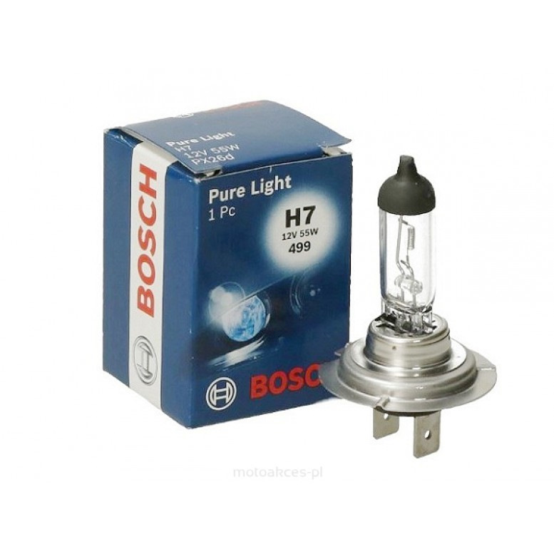 Лампа BOSCH H7 12V 55W Pure Light 1987302071