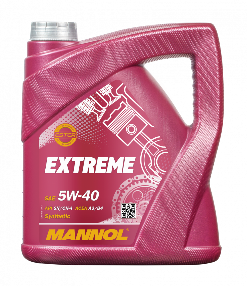 MANNOL EXTREME 5w40 синт   4л