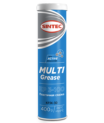 Смазка пластичная SINTEC MULTI GREASE EP 3-100 (400 гр)