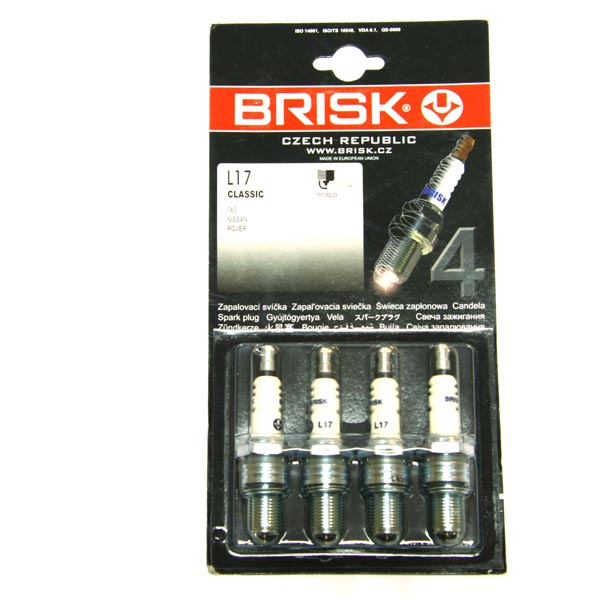 Свечи BRISK CLASSIC L 17 (ГАЗ-406)