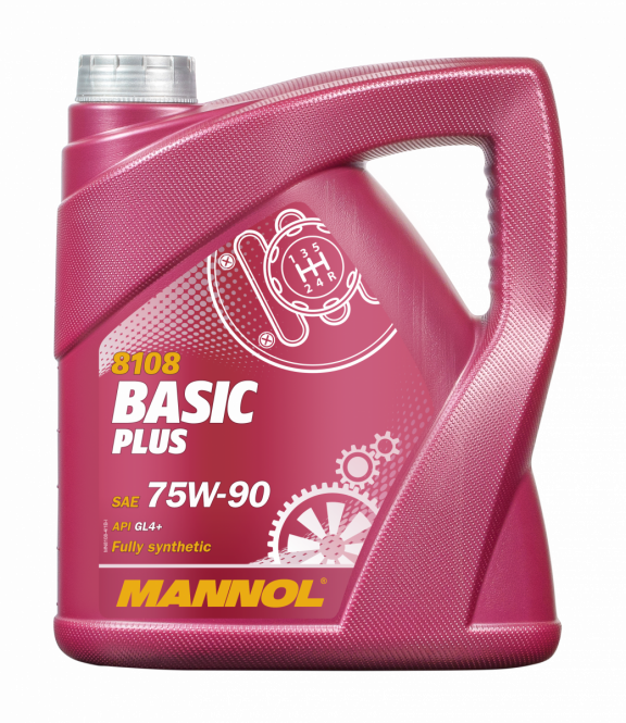 MANNOL BASIC PLUS 75W90 GL-4 синт  4л