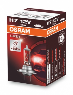 Лампа 64210 SUP OSRAM H7 12V 55W PX26d+30%