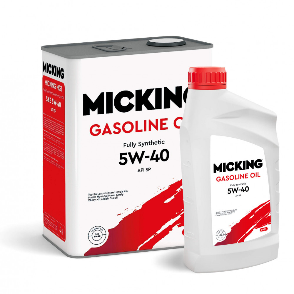 Micking Gasoline Oil MG1 5W40 API SP 4л+1л АКЦИЯ