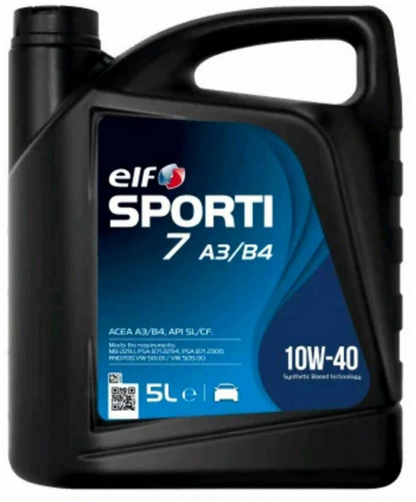 ELF SPORTI 7 A3/B4 10W40 5л