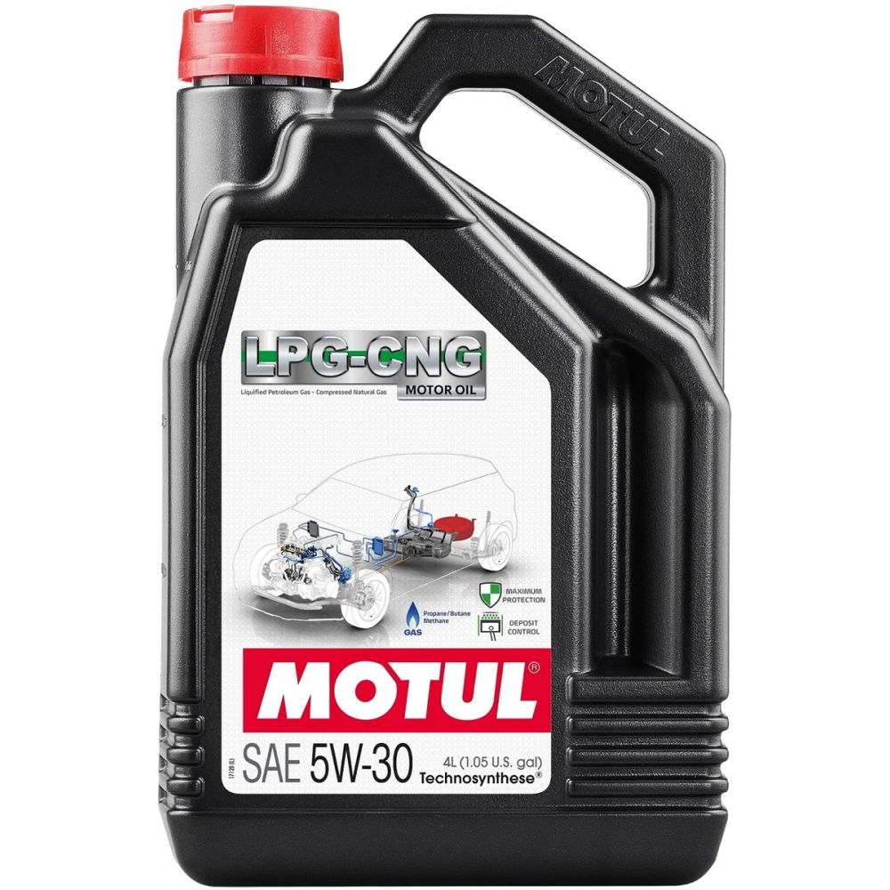 MOTUL LPG/CNG 5W30 4л (для двигателей, работающих на ГАЗУ)