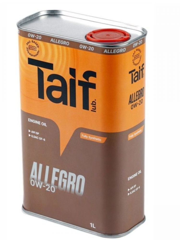 TAIF ALLEGRO 0W20 1л  SP, GF-6