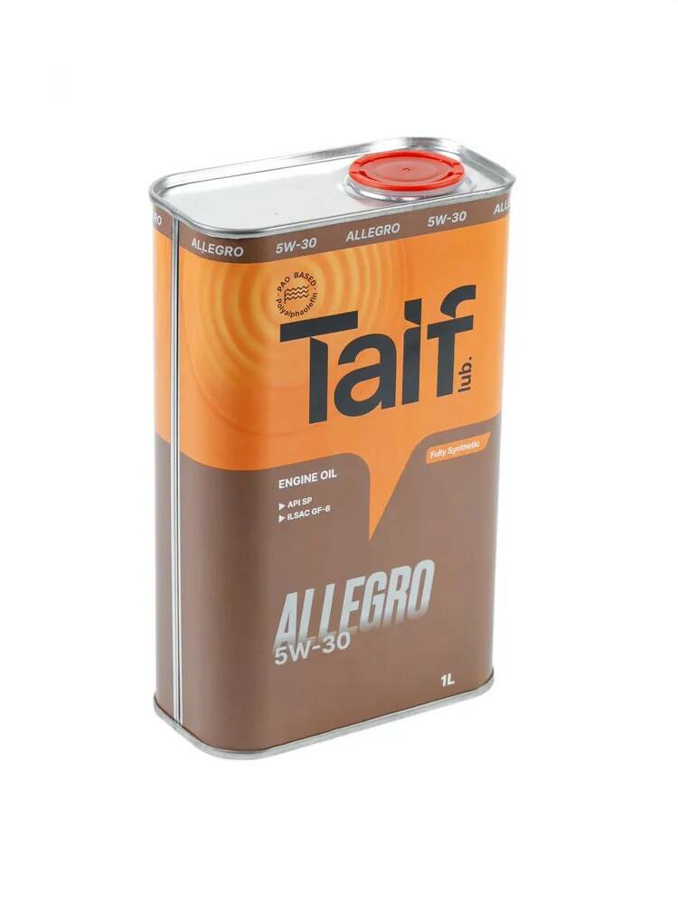 TAIF ALLEGRO 5W30 1л SP, GF-6