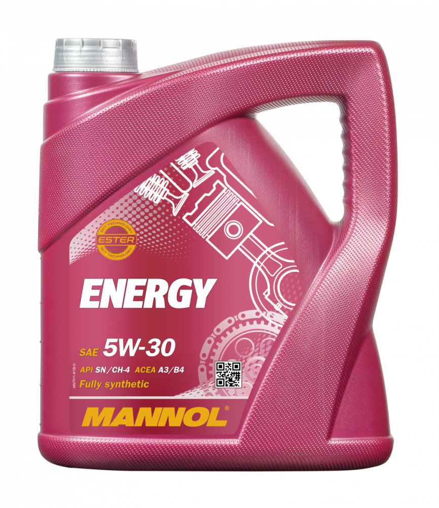 MANNOL Energy 5W30 синт 4л