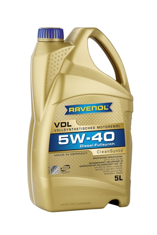 RAVENOL VDL 5W40 5л (синт.)