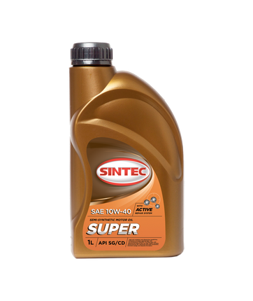 Sintec супер 3000 10w40 1л (п/синт)