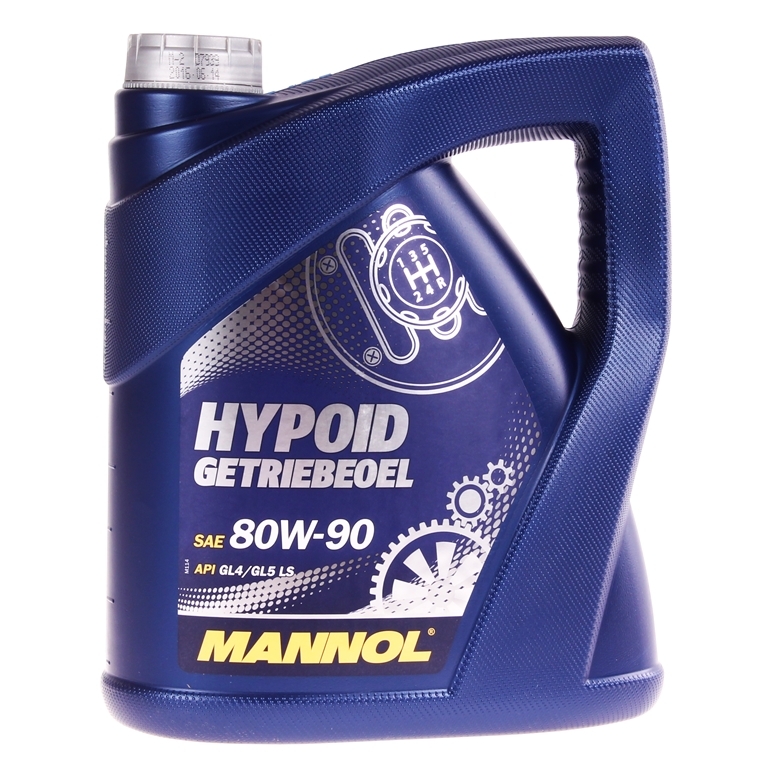 MANNOL Hypoid 80W90 GL-4/5  мин   4л